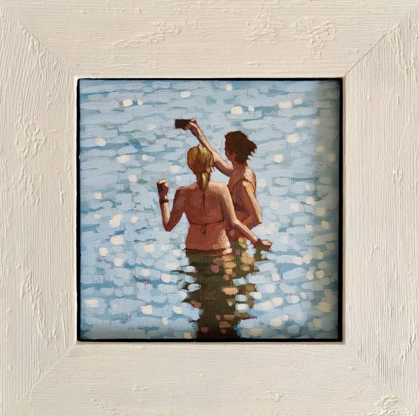 - Acrylic on Board, Painting by Gordon Hunt, measuring 20 x 20 cm (H x W) framed at 33 x 33 cm £145
